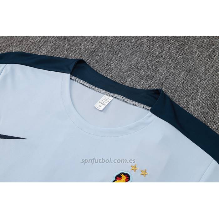 Chandal del Francia Manga Corta 2024-2025 Azul Claro - Pantalon Corto